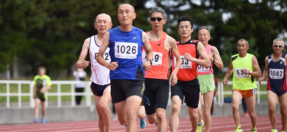 年齢別の陸上競技連盟、北海道マスターズ陸上競技連盟
