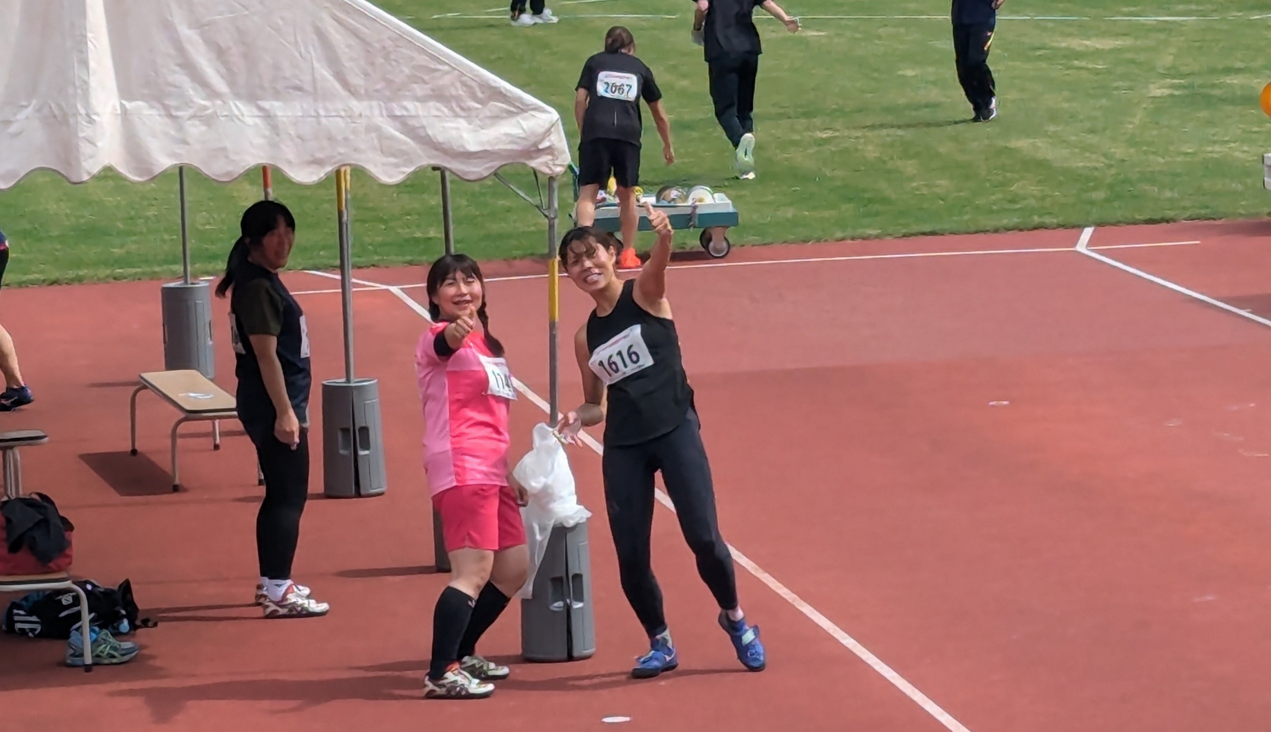 砲丸回転投 講習会